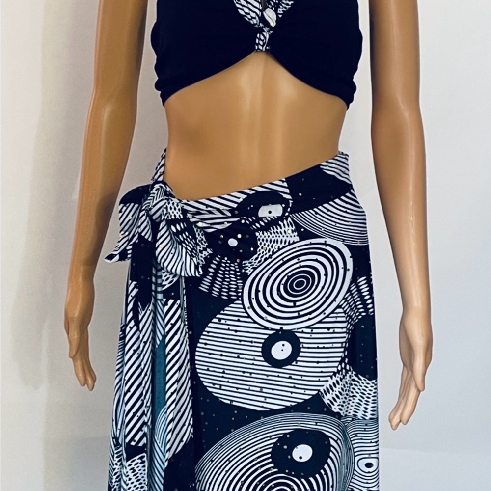 8-way Resort/Beach Wear 4-pc Wrap Ballerina Skirt Set - Picture 6 of 10